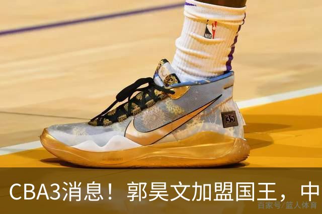 CBA3消息！郭昊文加盟国王，中国男篮抵达沈阳，杜锋观战粤BA！